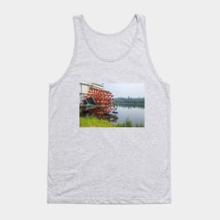 USA. Alaska. On the River. Paddle Wheel. Tank Top